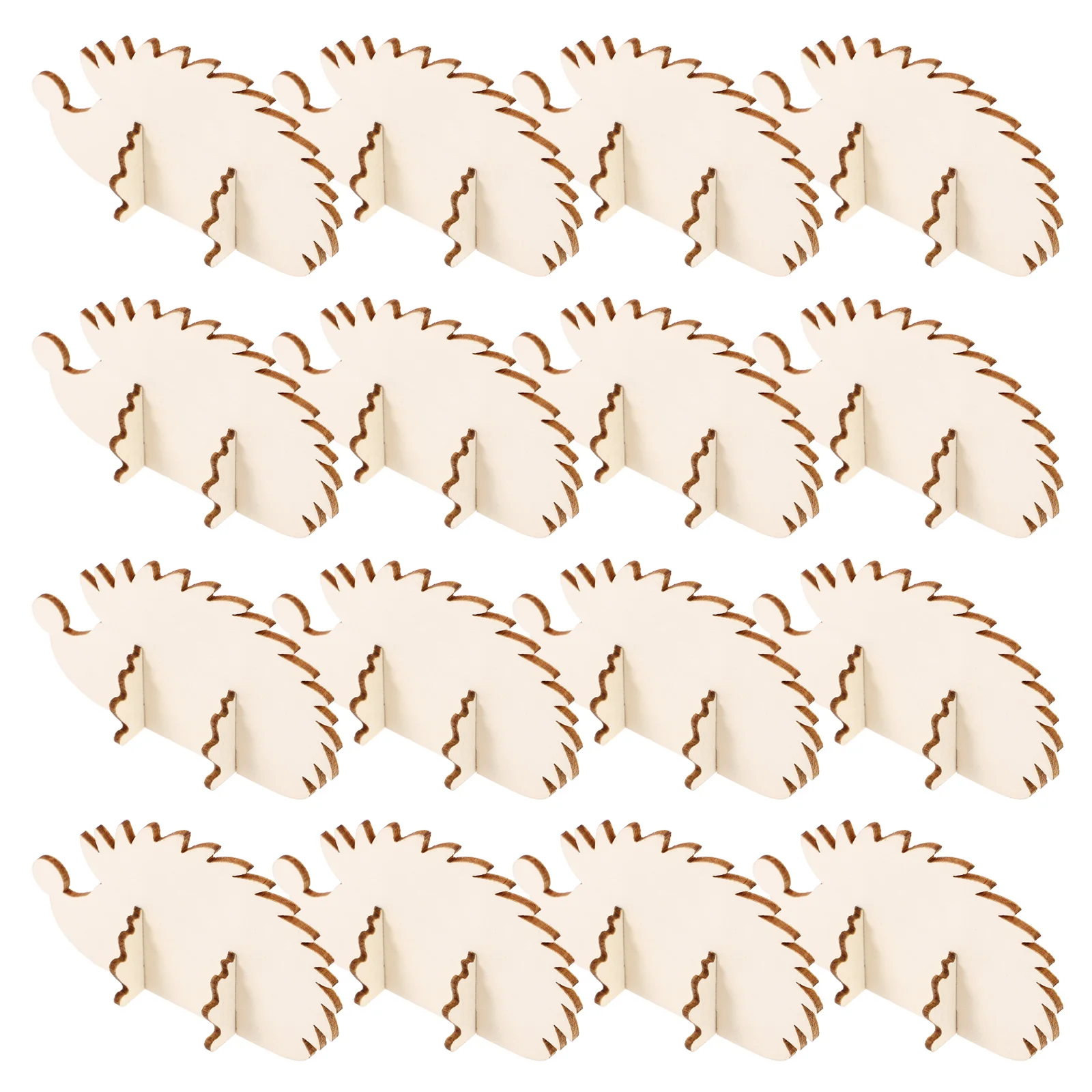 

20Pcs Wood Slice Kit Creative Animal Decorations for Home Office Cafe