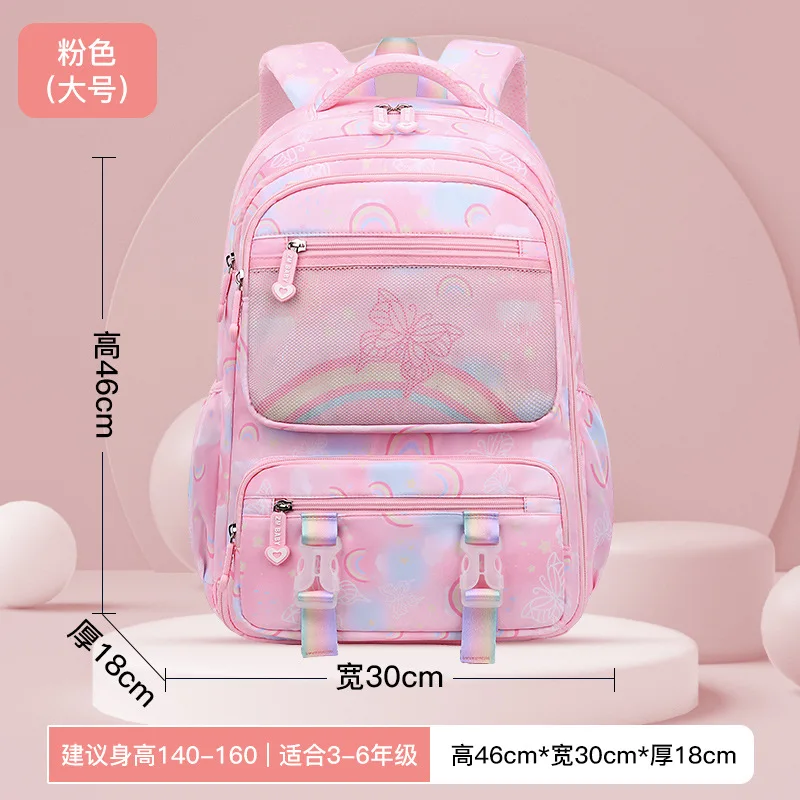 waterproof Children School Bag for Girls Primary princess school backpack Orthopedic Backpacks schoolbag kids Mochila Infantil