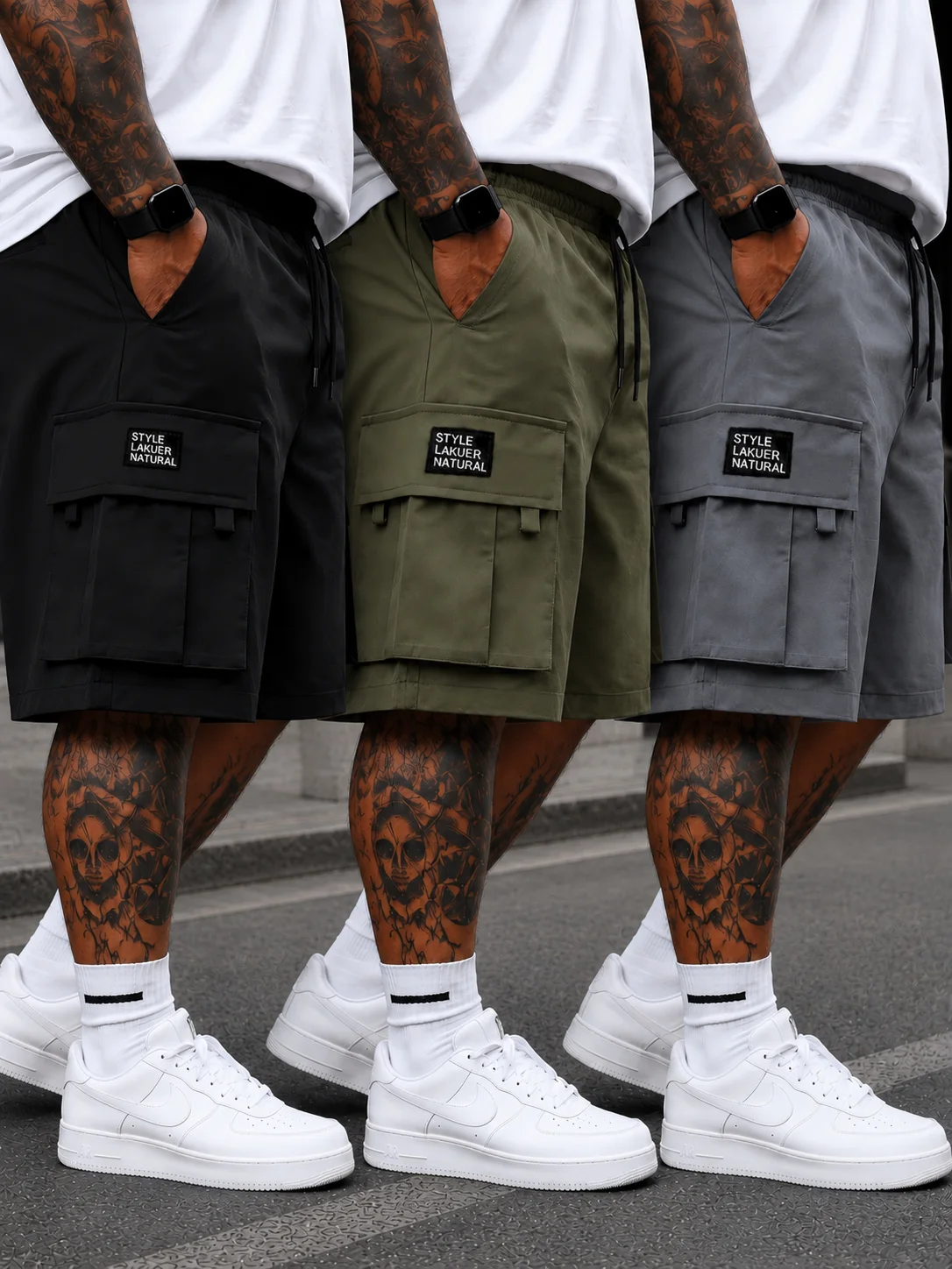 Set di 3 pantaloncini da lavor - Mens Fashion Workwear recensione e prezzo
