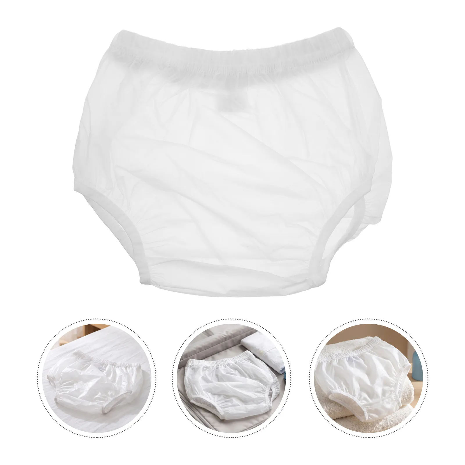 Adult Washable Incontinence Pants Leakproof Reusable Elderly Diaper Halloween Christmas New Year Adult Diaper Covers Plastic