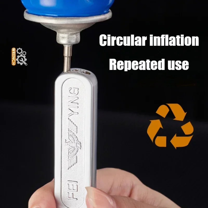 New Cigar Ignifier Wrench Lighter Butane Inflatable Open Flame Durable Metal Windproof Cigarette Lighters & Smoking Accessories
