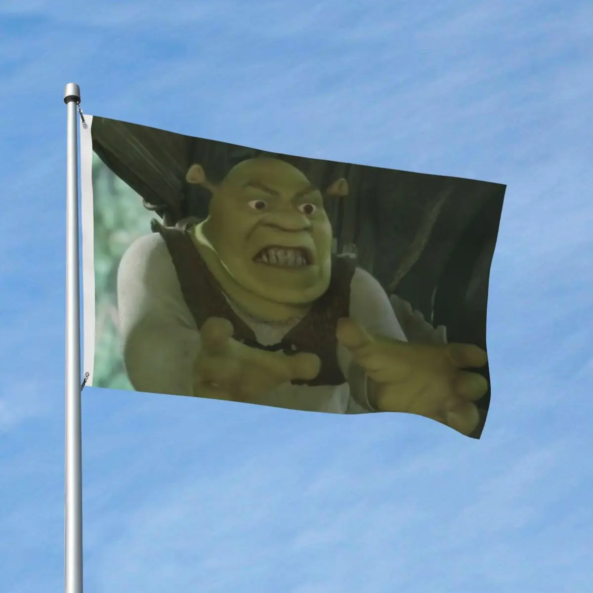 Shreks Funny Meme Flag Durable Outdoor Banner Polyester Home Room Dorm Wall Decor 90x150cm