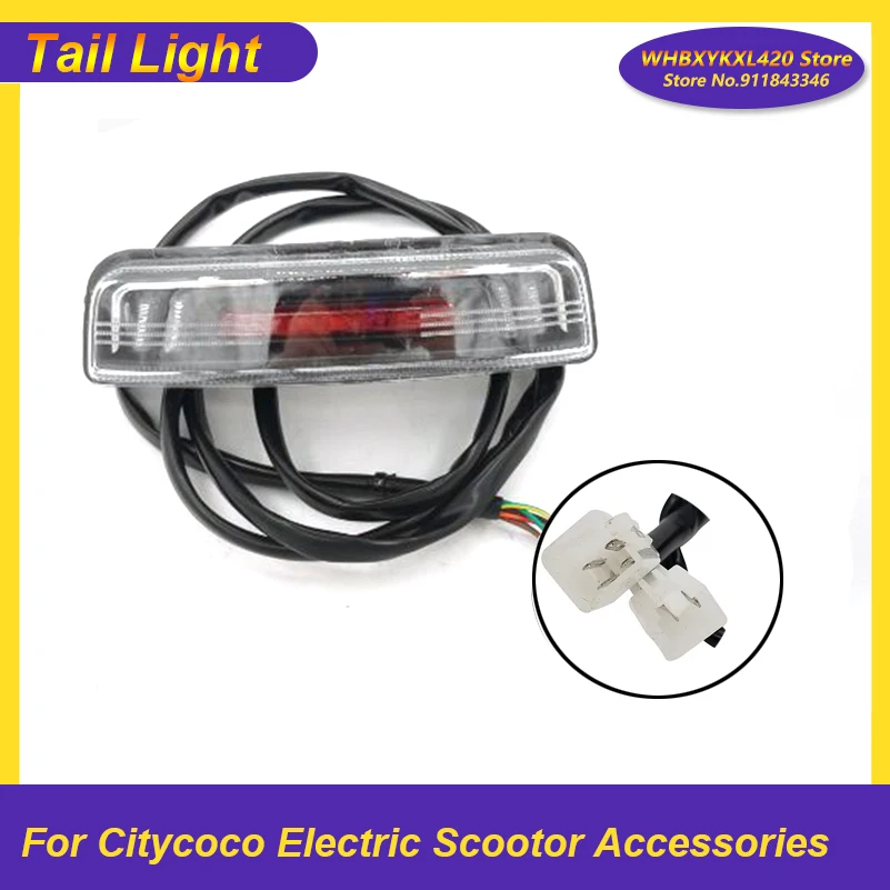 New 12V 48V 60V Universal Signal Light Tail Light Turn Signal Brake Light for CItycoco Electric Scooter