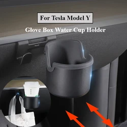 For Tesla Model Y 2024 Glove Box Water Cup Holder Hook Cell Phone Holder Hook Modely Auto Interior Accessories 2022 2023 2024