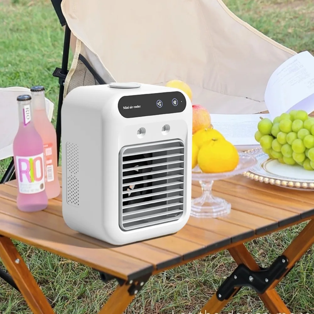 

Spray Mini Small Air Conditioning Desktop Refrigeration Dormitory Mobile Air Conditioning Fan Small Cooler Student Electric Fan