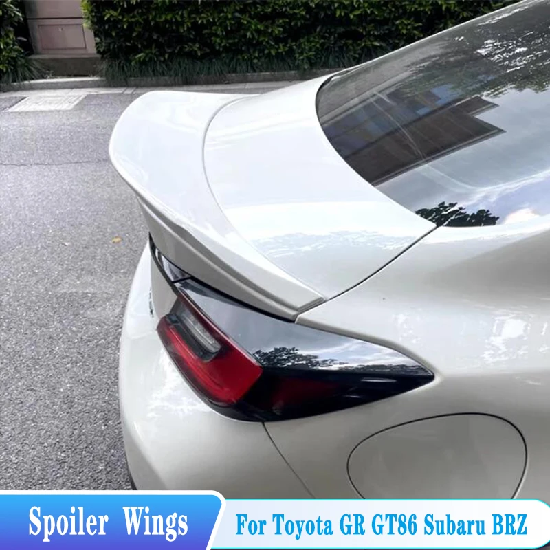 

Car Spoiler Wings For 2022-2023 Toyota 86 GR86 GT86 Subaru BRZ Rear Trunk Lid Spoiler ABS Plastic Tuning Body Kit Accessories