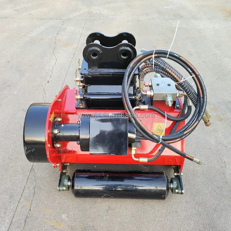 Weeding machine for farming mini excavator mower hydraulic flail mower