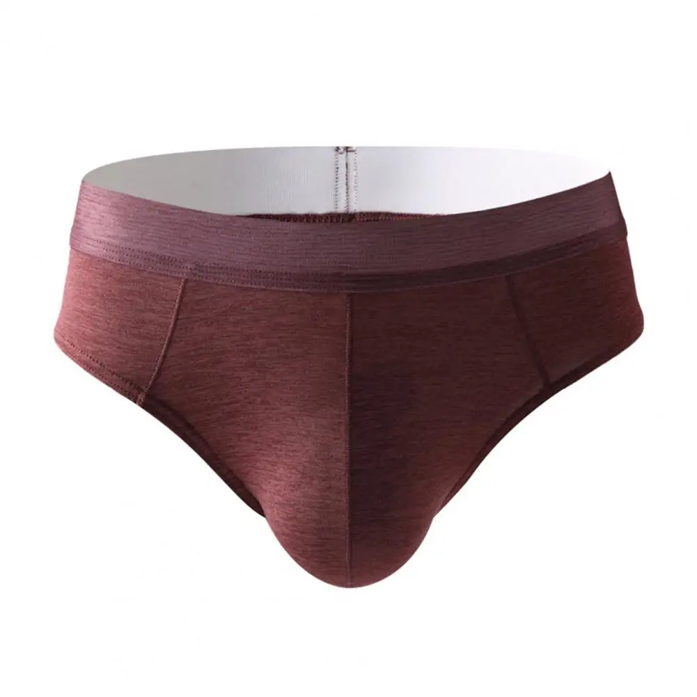 2026 Men Briefs, Wide Waistband Mid-Waist Fit Panties, Deepened Pouch Support Breathable Stretchy Underwear for Daily Wear