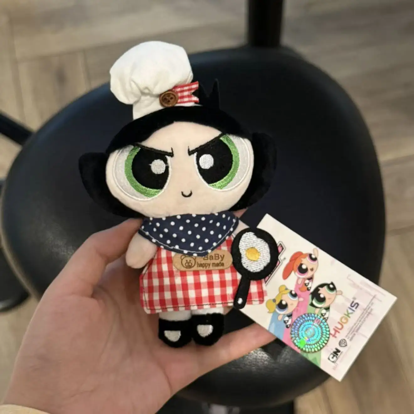 Peluche Anime Le Superchicche 12CM, Portachiavi Cartoon, Bambola Kawaii, Ciondolo per Zaino, Decorazione per Chiavi Auto, Regalo per Bambini