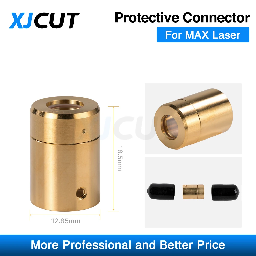 Imagem -05 - Xjcut Max Qbh Fibra Laser Fonte Output Connector Protector Lens Group com Cap Gerador de Laser para Max 06kw Máquina de Corte