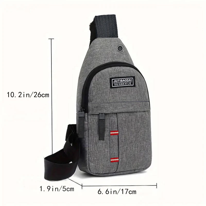 Paquete De Pecho Para Hombres,Bolso De Pecho Para Hombre | Bolsa De Almacenamiento Con Múltiples Bolsillos, Bolsa Tipo Chaleco, Paquete De Pecho - Paquete De Pecho Utilitario Deportivo De Gran Capacid