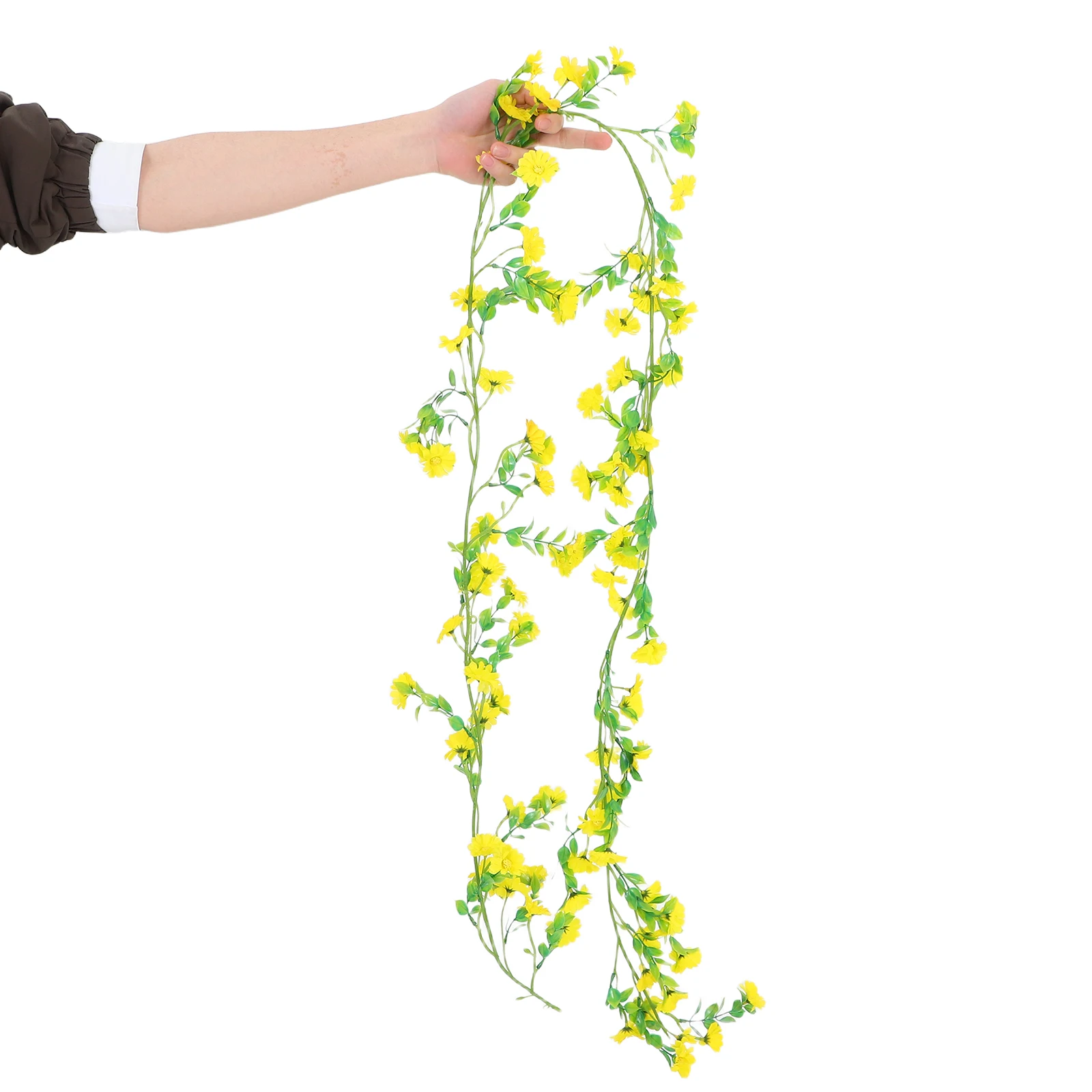 

Simulated Sun Flower Vine Sunflower Birthday Party Garland Silk Artificial Cloth Greenery Baby Daisy Bridal Shower Decor