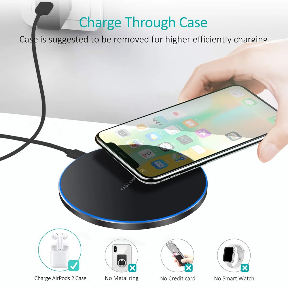 Alas Pengisi Daya Nirkabel Cepat 30W Untuk iPhone 16 15 14 13 12 Pro Max Samsung Galaxy S24 S23 S22 S20 Xiaomi Stasiun Pengisian Daya Nirkabel