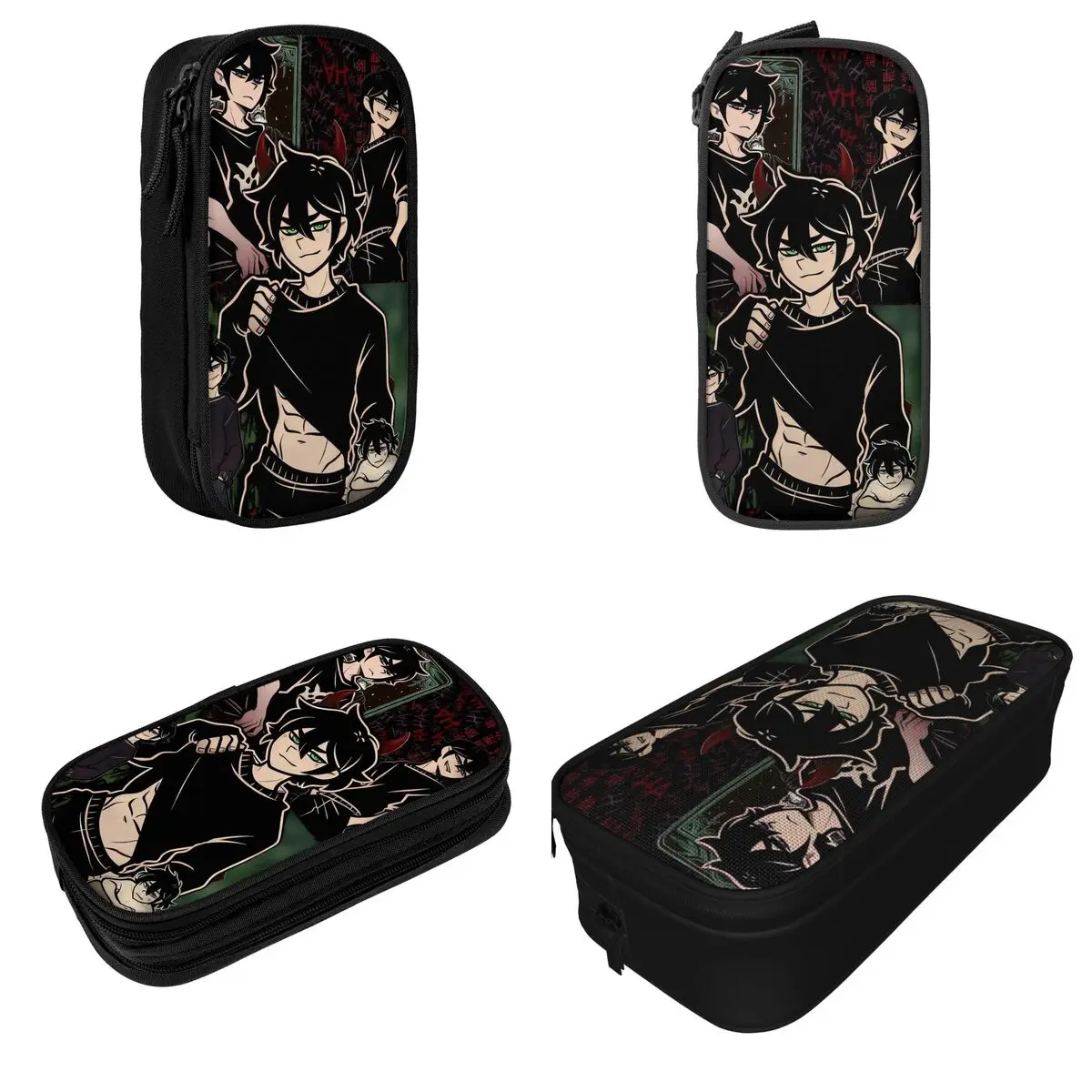 The Coffin Of Andy And Leyley Game Andrew Comic Pencil Cases New Pen Holder Bag Student Big Capacity Office Zipper Pencilcases