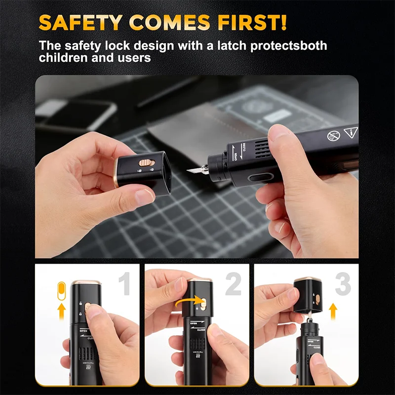 برو الأوروبي القياسية بالموجات فوق الصوتية القاطع البلاستيك الاكريليك النقش سكين يده عالية الطاقة قطع لتقوم بها بنفسك أداة سكّين متعدّد الاستخدامات المنشار