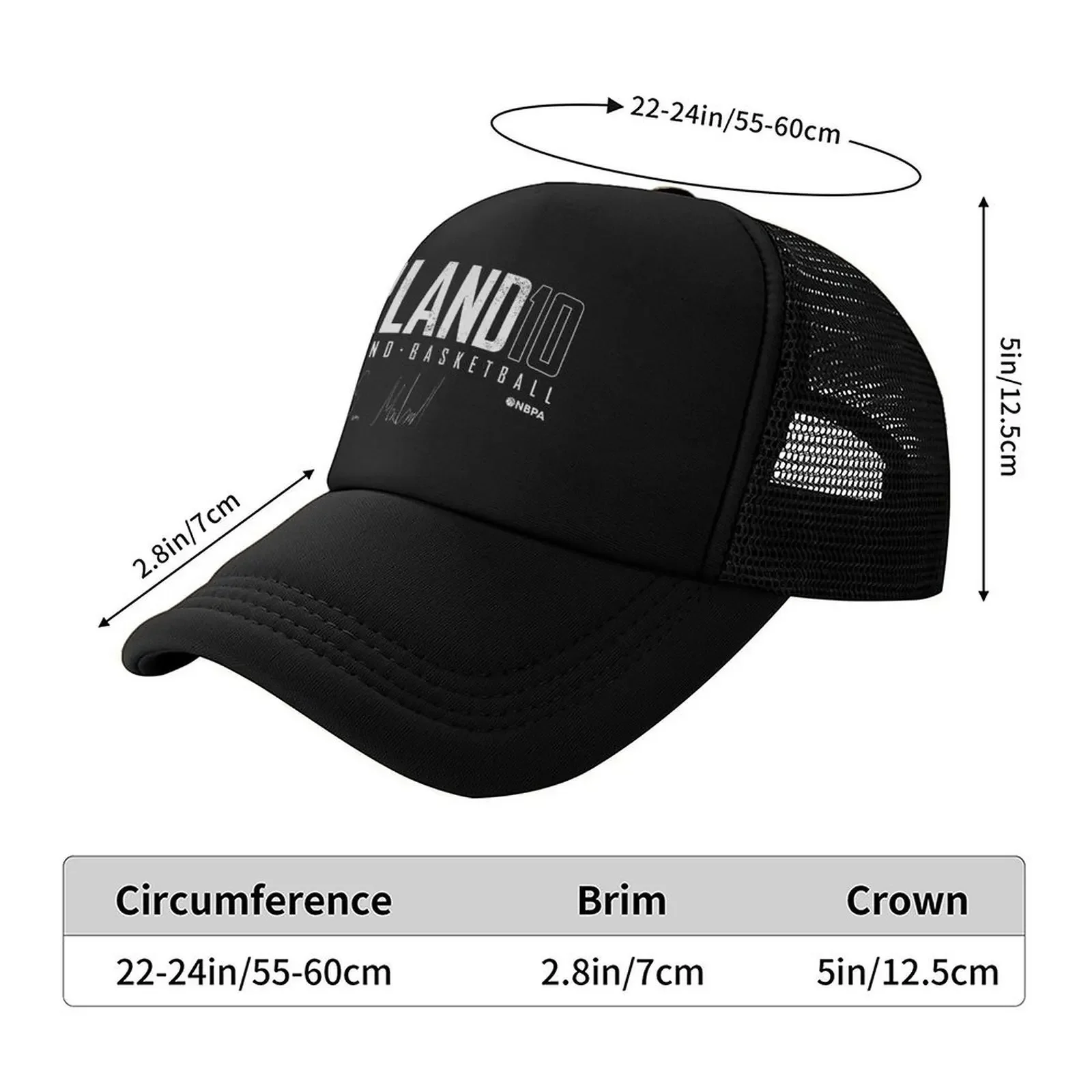 2026 Darius Garland Elite Signatures Baseball Cap Gentleman Hat Golf Wear Winter hat fashionable Women's Beach Outlet 2025 Men's