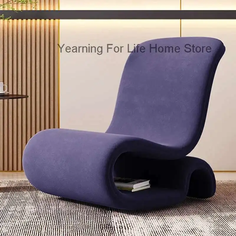 

Ergonomic Modern Living Room Chair Nordic Small Single Lounge Living Room Chair Portable Minimalist Chaise Salon Room Decor