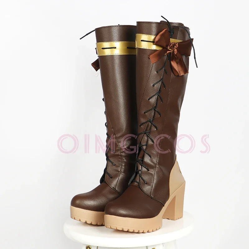 Violet Evergarden Scarpe Cosplay per Halloween Party Carnevale Anime Giochi di ruolo Oggetti di scena Gioco da donna