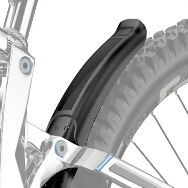 Bicycle Mudguards 1/2 Pack Soft TPE Front Rear Tire Mud Flaps Anti Collision Cycling Accessories for  Off Road Adventure