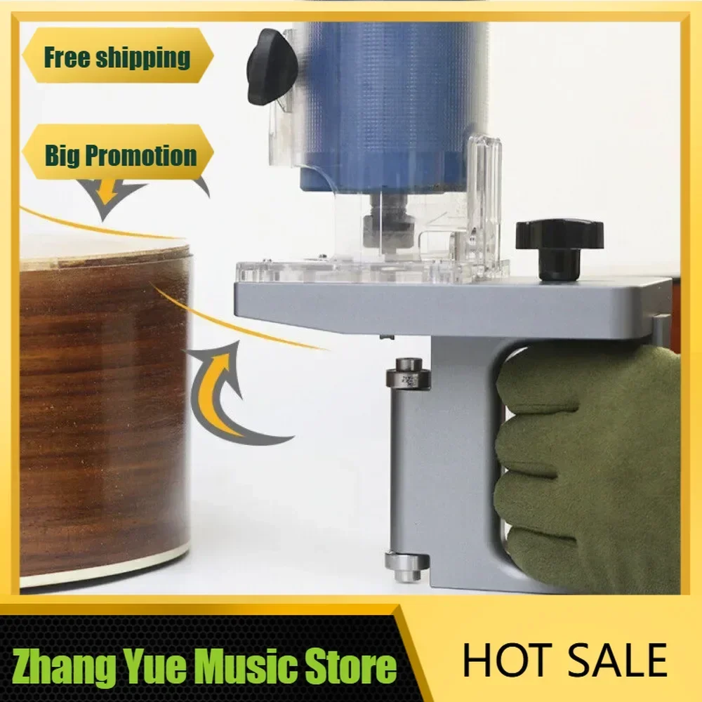 

Музыкальный магазин QX-подшипниковая пластина, край паз, вспомогательный инструмент, инкрустация канавками, инструмент для производства народной электрогитары