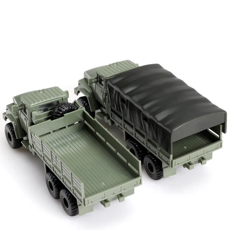 4D 1/72 Russia Kraz-260 Tractor Assembly Model Heavy Truck Plastic Military Model Kit Vehicle Toy - Image 2