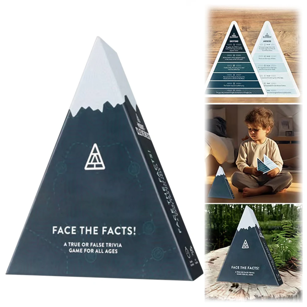 

True Or Fake Questionnaire Game Party Game Family Game for Adults Kids Parties Game Nights & Travel