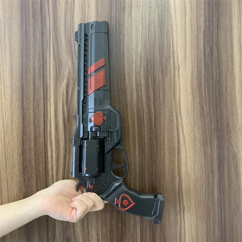 Big Revolvers Destiny Warriors Weapon Red Camouflage  Special K Ver. Gun 1:1 Cosplay Safety PU Gift Toy Rubber No Shooting