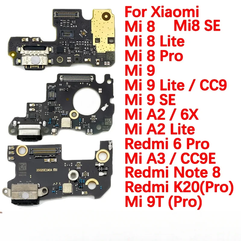 USB Charger Dock For Xiaomi Mi 9 SE 6X A2 8 Lite 9T Quick Fast Charging Board Connect for Redmi 6 Pro CC9E A3 Note K20 Flex