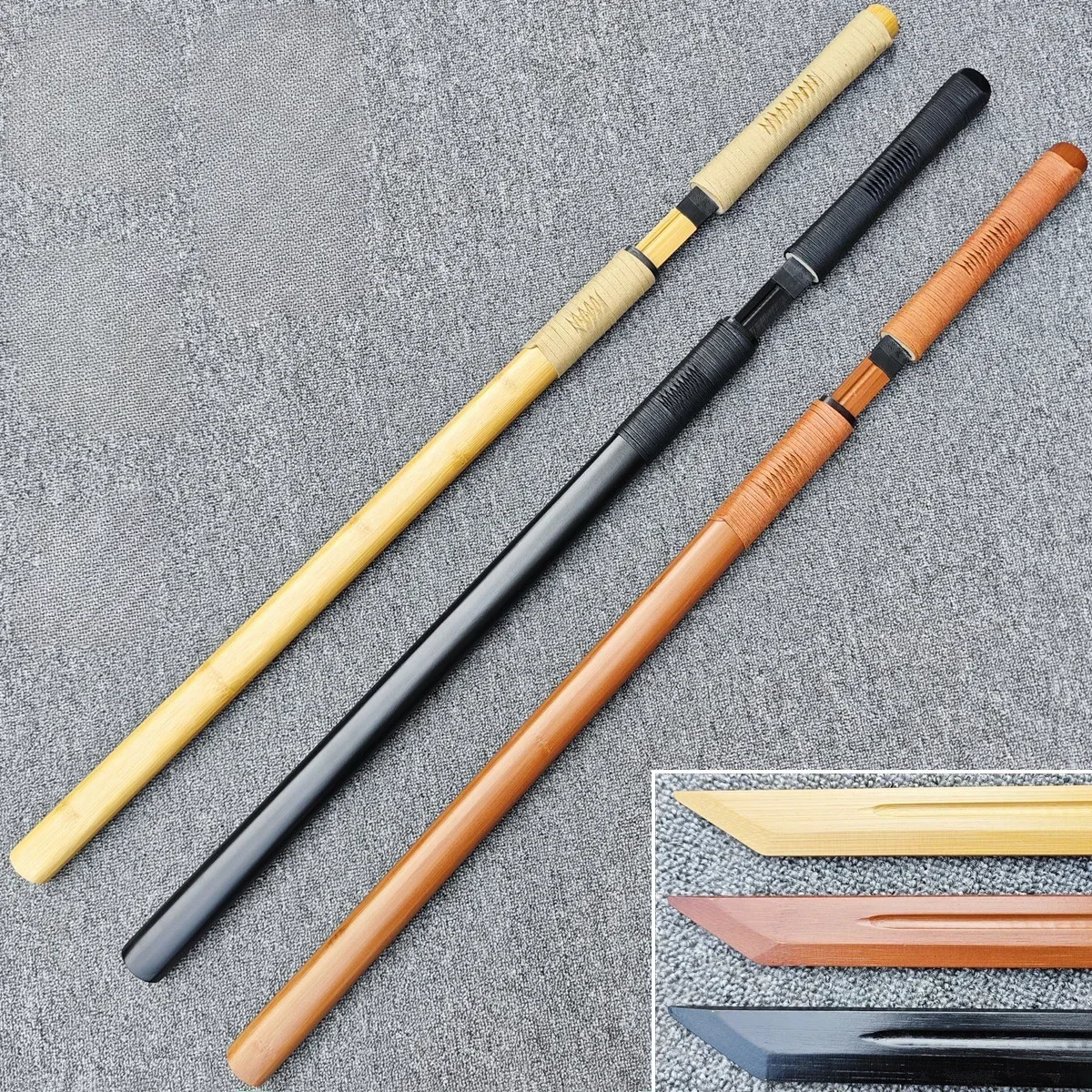 

Tang Wooden Sword with Scabbard, Martial Arts Equipment, Kendo