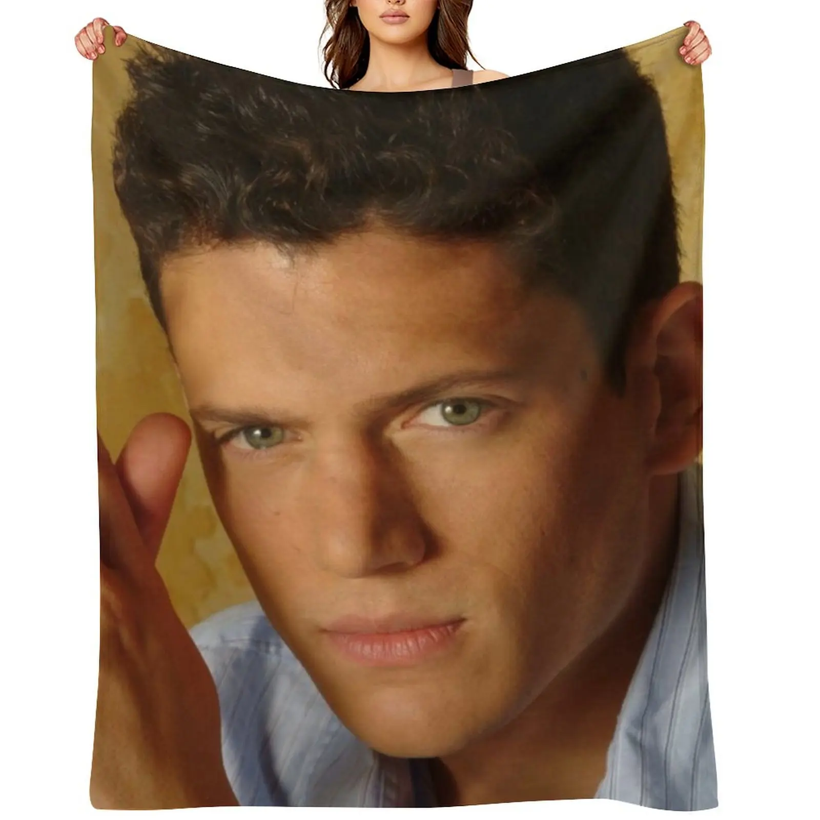 

Wentworth Miller Throw Blanket Plush Thin sofa bed valentine gift ideas Blankets
