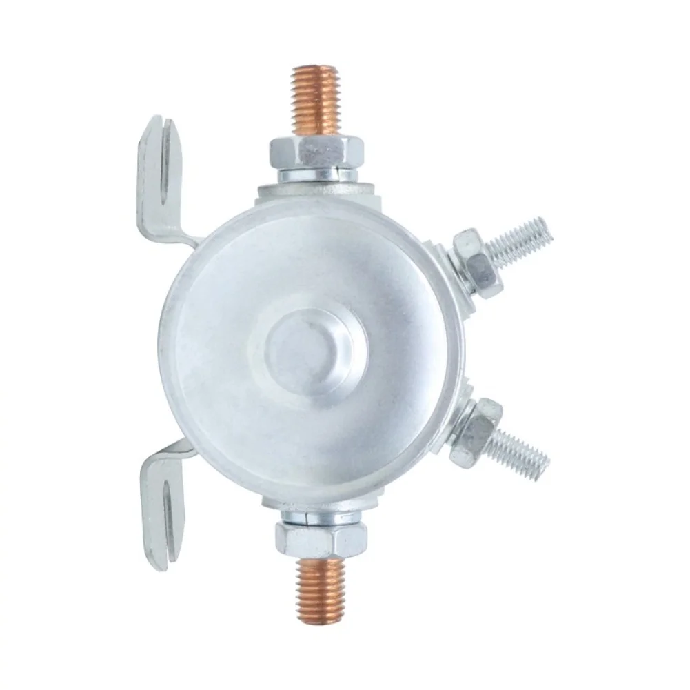 Hydraulic Pump Contactor 200A DC Contactor 71*65*41mm 200A DC Contactor For Forklifts DC Contactor Silver for contact Points