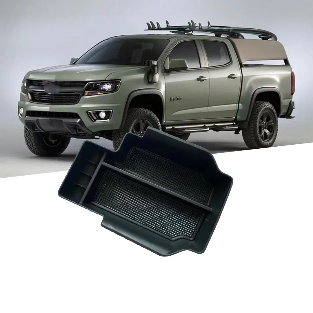 For Chevrolet Colorado Car Central Armrest Storage Box for Canyon 2015-2022 Accessories Center Console Organizer Containers