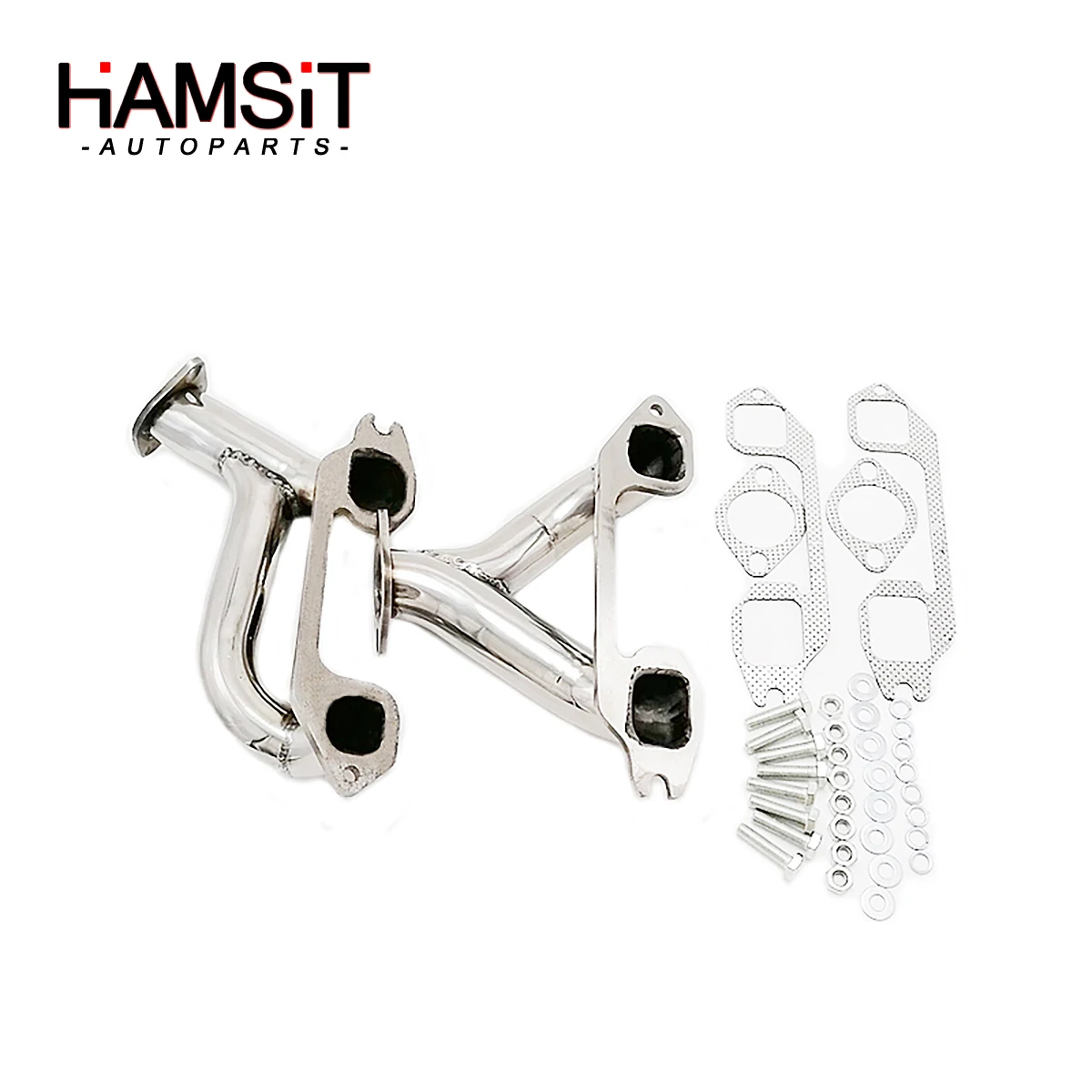 Hamsit Stainless Steel Exhaust Manifold Headers Fits Chevy 1937-1962 Cylinder 216 235 261