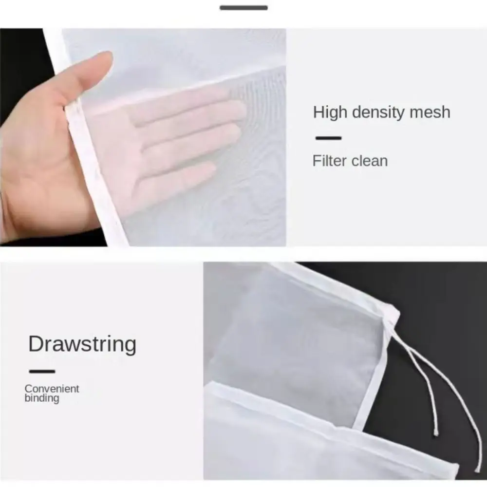 New Nylon Cheese Cloth Filter Bags Healthy Filter Spice Strainers Reusable Tofu Strainer