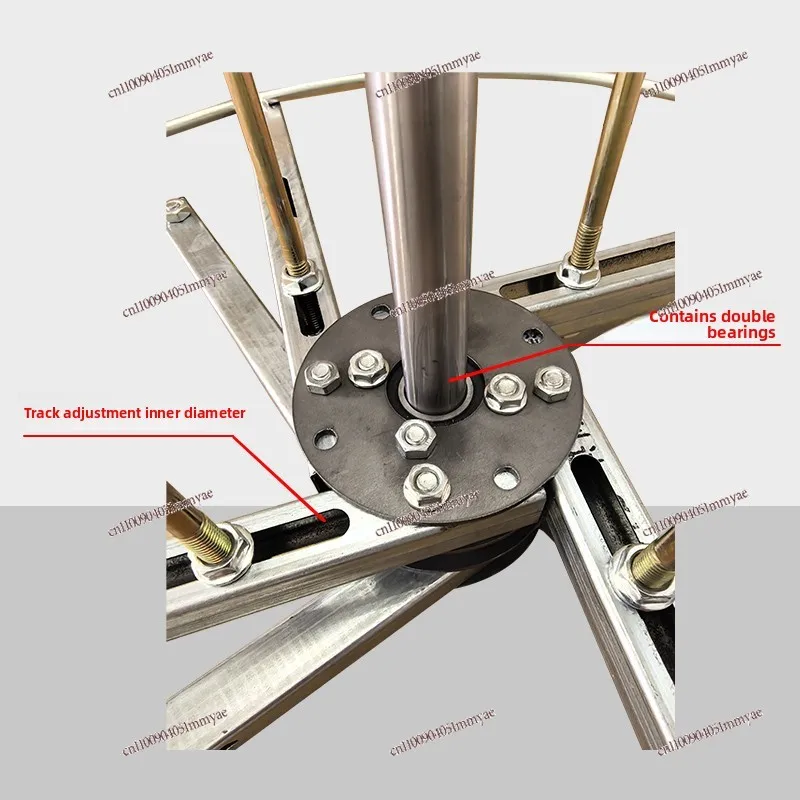 Vertical turntable pay-off rack Electrical wire pay-off rack