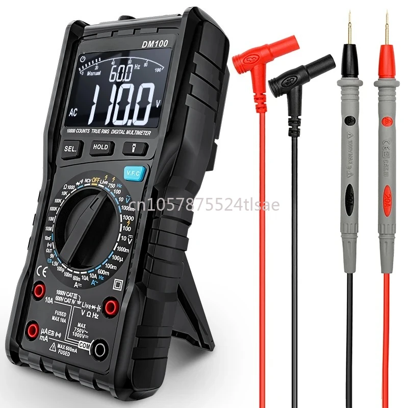Digital Multimeter Capacitance Fast Speed  DC 10000 Count Multimetro Anti-burn Digital Profissional Multimeter for Electrician