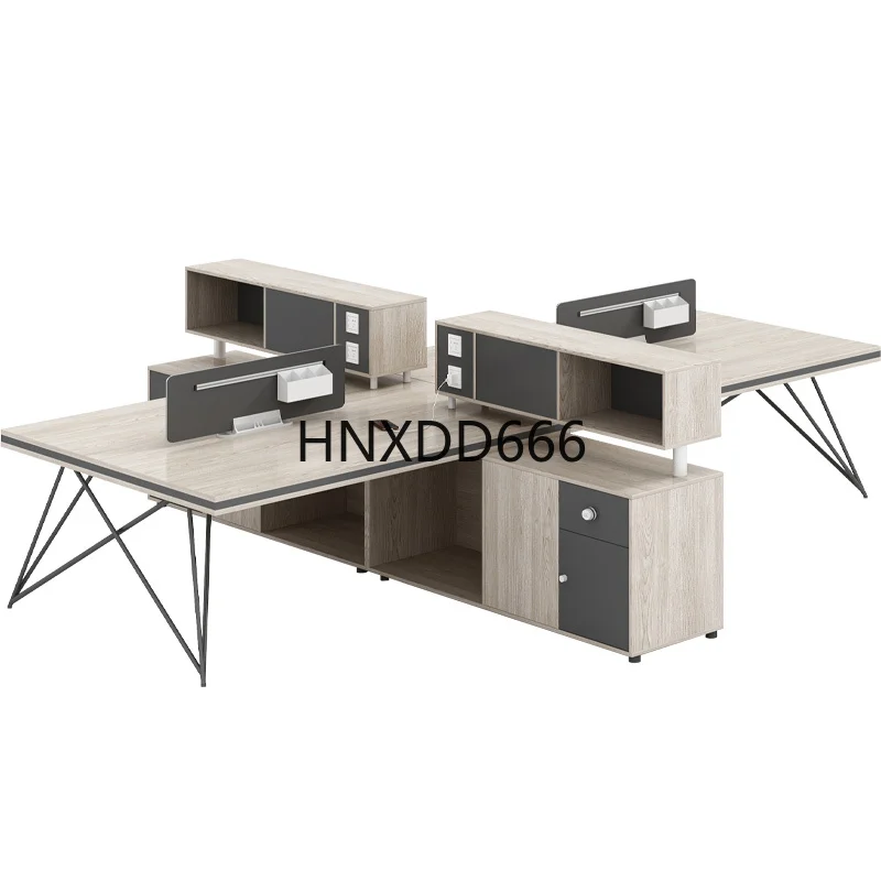 

Furniture Office Desk Multi Person Combination Employee Desk Combination Simple Modern Office Desk