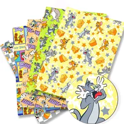 Cartoon Fabric Hot DIY140*50cm Handmade Sewing Patchwork Quilting Baby Dress Home Sheet Printed Fabric Fabric Sewing Kids Fabri