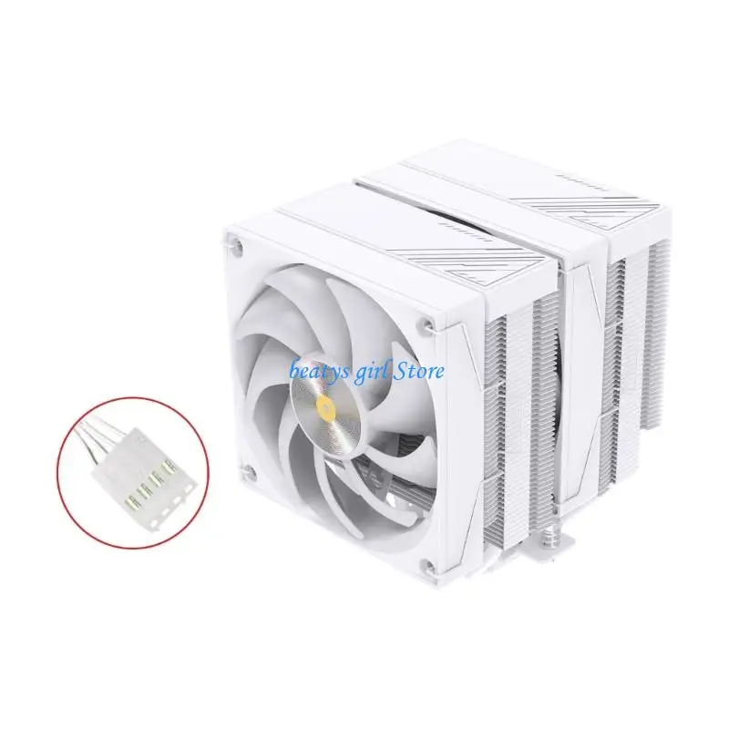 C7AB Tower Processor Cooling 6 Heat Pipes Smooth Fan Compatible New Platforms