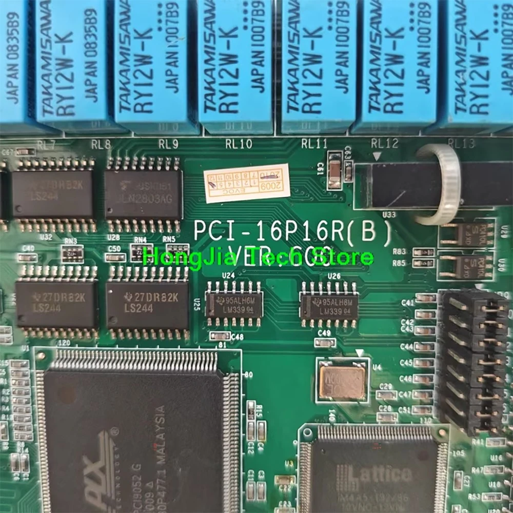 

Карта ввода-вывода E-V-O-C PCI-16P16R с 16-канальным релейным выходом и изоляцией, PCI-16P16R (B) VER C00