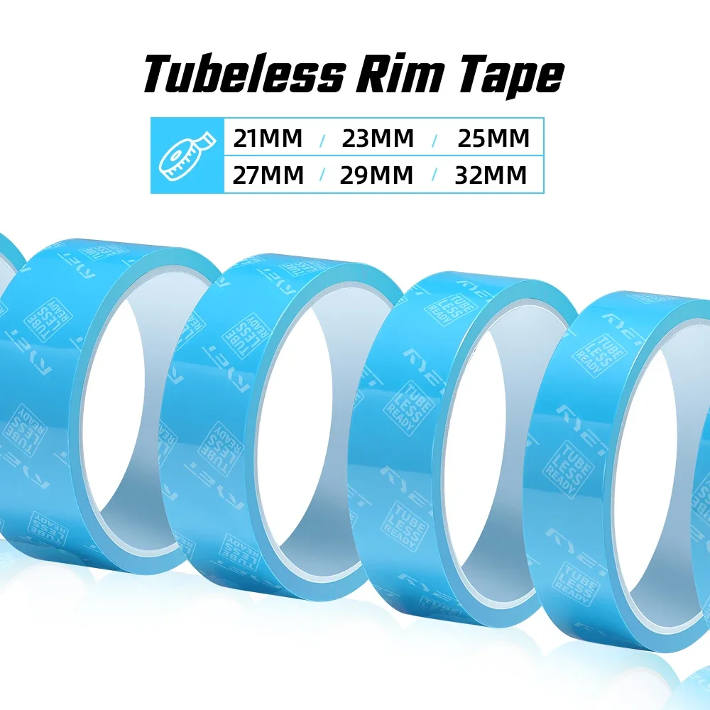 

10m/Roll Multisize Vacuum Tubeless Rim Tape With 4pcs Seal Patche Durability Seal Translucent Tire Pad for Road/Gravel/ MTB Bike