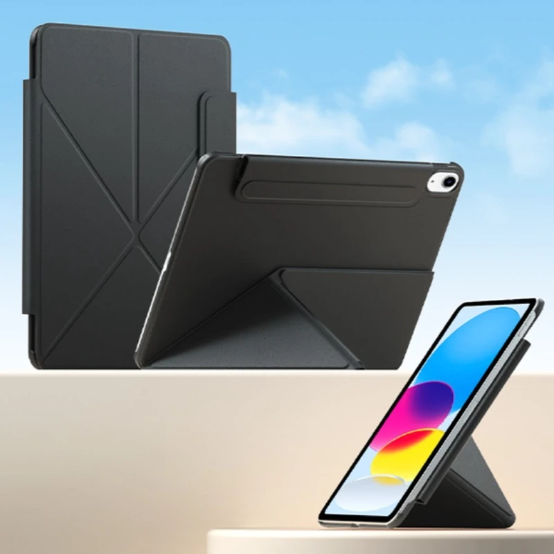 

К-слойный магнитный чехол для iPad A16 11 2025 Air 11 10th 10.9 Air 4 Air5 mini 6 7 A17 Pro 12.9 13 2024 PU Folio Cover Stand Funda