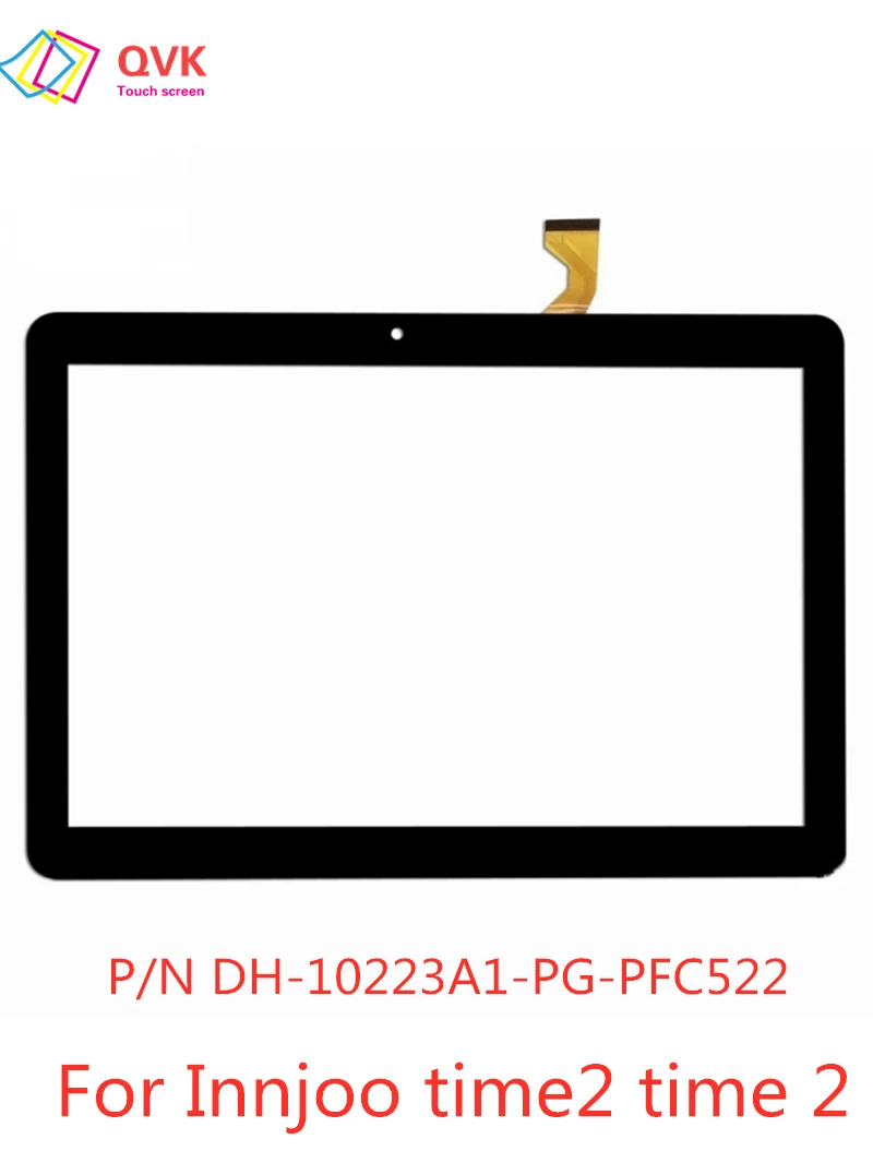 

10.1 Inch Black New P/N DH-10223A1-PG-PFC522 Tablet Capacitive touch screen panel repair replacement parts For InnJoo Time2