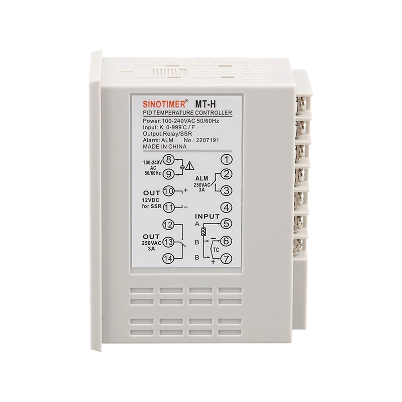 Top Vendor Digital PID Temperature Controller Relay /Voltage Output SSR Heat Vertical 48*96mm Heating Or Cooling Thermostat