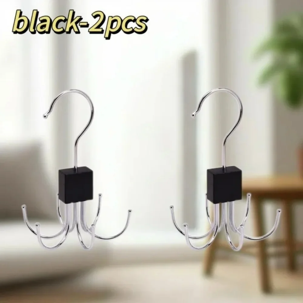 360 Rotatable Multi-Claw Storage Coat Hook Organizer