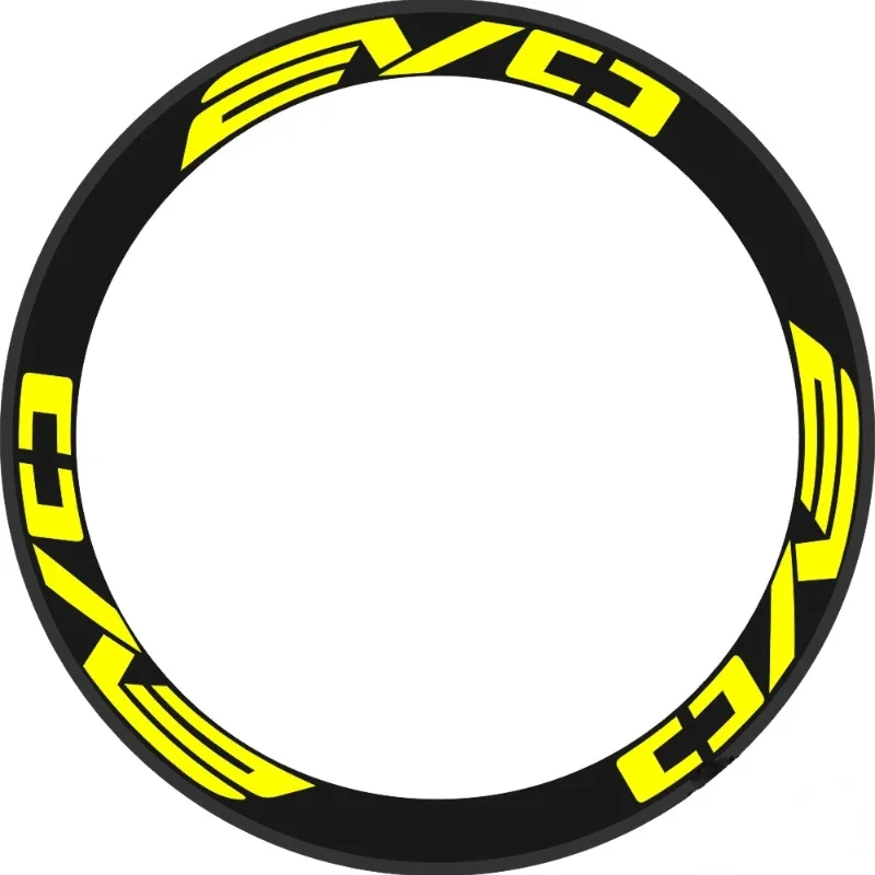 

2025 New Road Bike WheelSet Sticker MTB Rim Decals Waterproof Sunscreen Cycling Reflective Stickers Bike Accessories Decorative