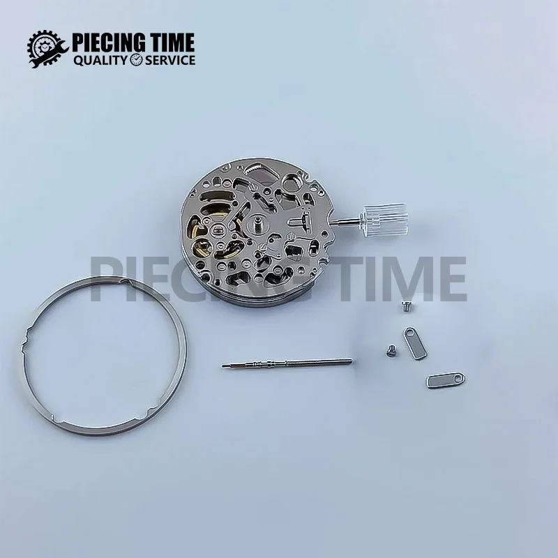 Automatic Watch Movement NH70 24 Gems High-Precision Jewelry Watch Replacement Part NH70A Movement Hollow