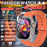 2025 New Ultra Big 32GB Memory Smart Watch Men And Women NFC HD Call Music Video Playback Wireless Charging Sport Fitness Watch