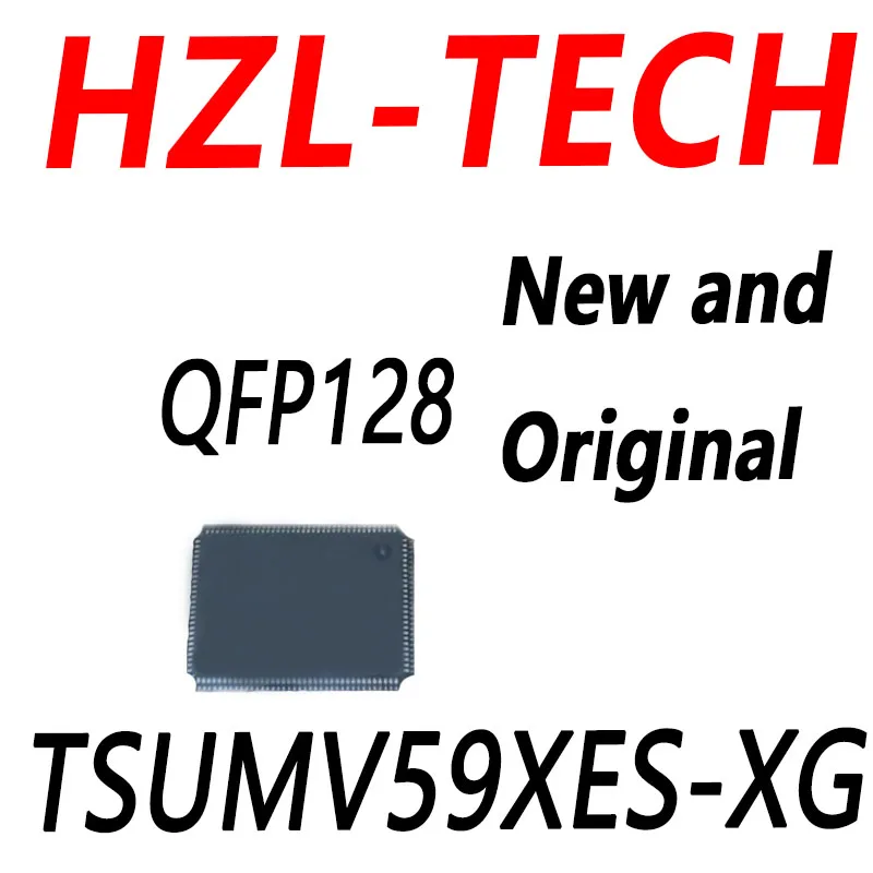 2PCS    TSUMV59XES QFP128 TSUMV59XES-XG