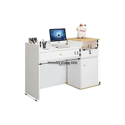 Cashier Table Modern Luxury Furniture Reception Desk Room Office Design Supermarket Salon Recepcion Beauty Salon Aesthetic